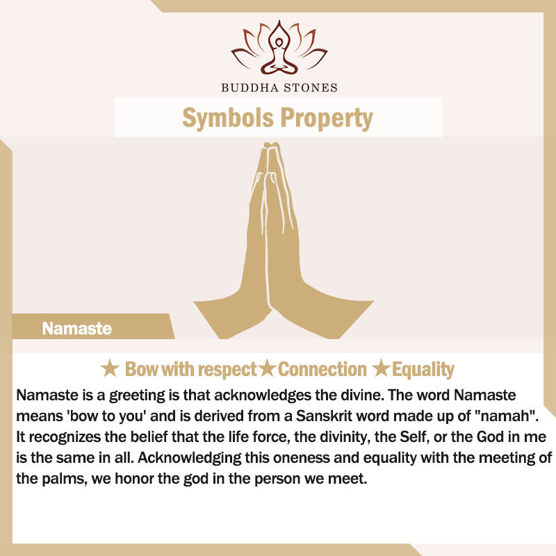 Orecchini a bottone Buddha Stones in argento sterling 925 Namaste Equality