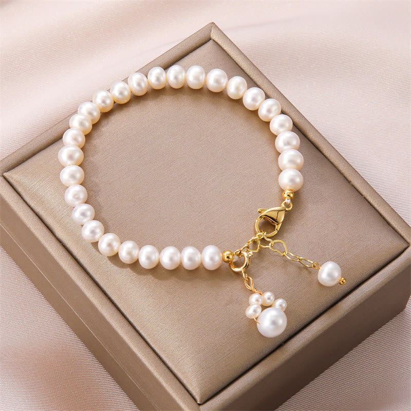 Bracciale Elasticizzato In Pietra Lavica Con Ciondolo Zampa Di Cane - 8mm - Yoga E Meditazione - Unisex