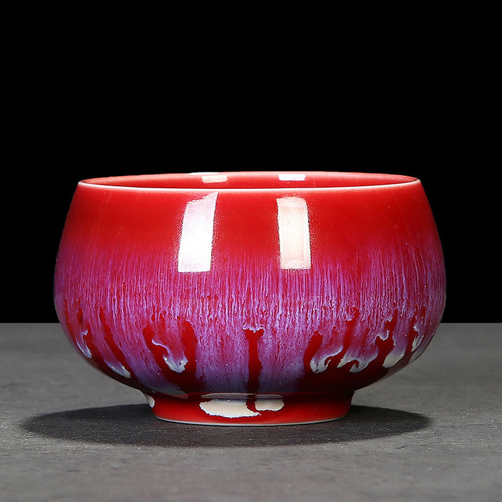 Buddha Stones Tazza da tè in ceramica cinese Jianzhan Glaze Kiln Change Tenmoku Kung Fu Tea Cup