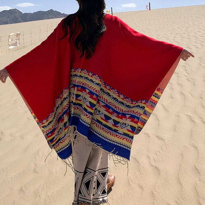 Buddha Stones , geometria colorata, caldo invernale, sciarpa da viaggio