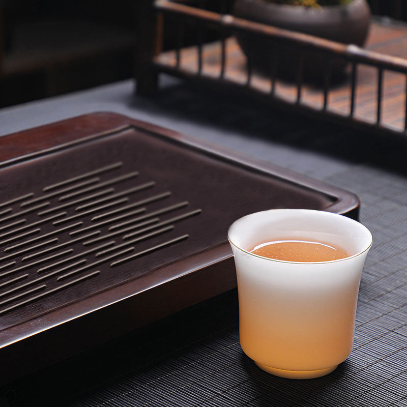 Buddha Stones Montagne Fiumi Albero Tazza da tè in ceramica Tazza da tè Kung Fu 120ml