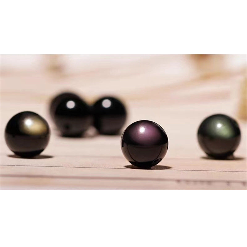 Buddha Stones Oro Naturale Ossidiana Lucente Arcobaleno Ossidiana Om Mani Padme Hum Fu Carattere Braccialetto di Guarigione