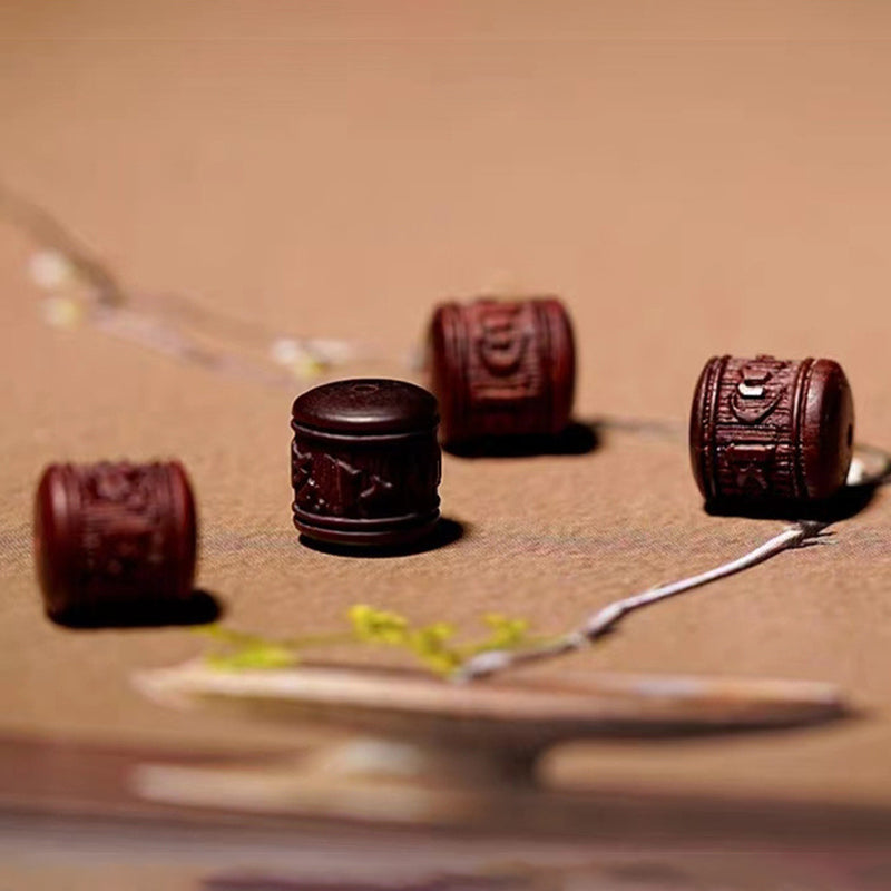 Buddha Stones Oro Naturale Ossidiana Lucente Arcobaleno Ossidiana Om Mani Padme Hum Fu Carattere Braccialetto di Guarigione