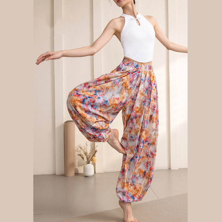 Pantaloni da yoga da donna con design semplice Buddha Stones , fitness e sport - image 6