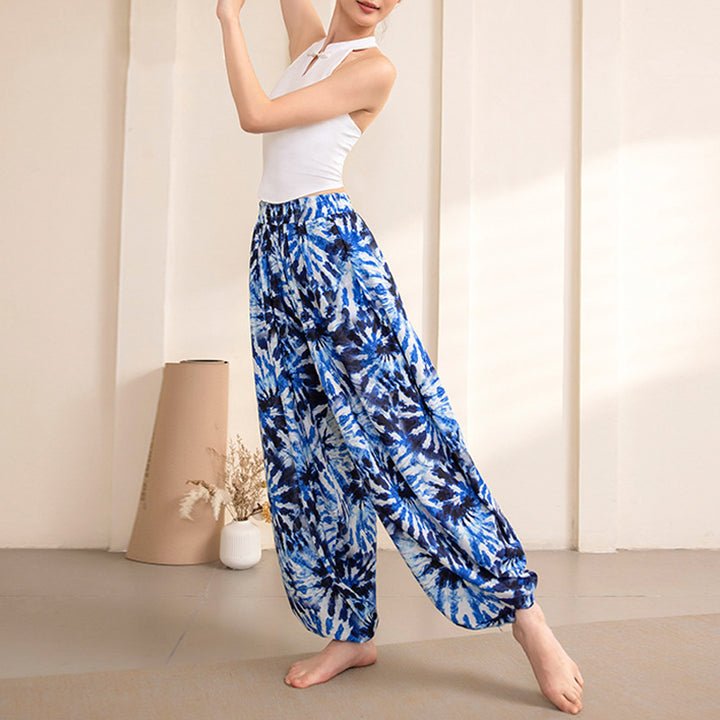 Pantaloni da yoga da donna con design semplice Buddha Stones , fitness e sport - image 11