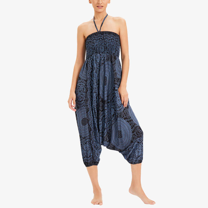 Pantaloni Buddha Stones casual larghi geometrici rotondi da indossare in due stili, pantaloni da yoga da donna - image 21