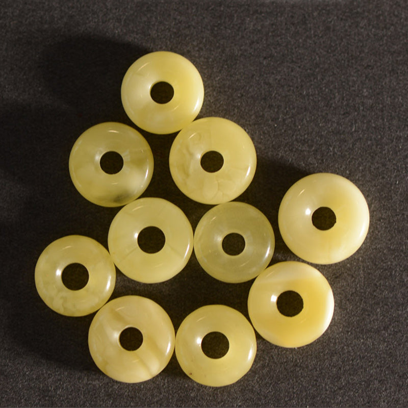 Braccialetto di protezione inciso con piccole foglie di sandalo rosso Om Mani Padme Hum Buddha Stones