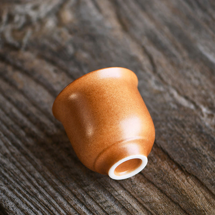 Buddha Stones Piccolo Dunhuang Affreschi Loto Tazza da tè in ceramica Tazza da tè Kung Fu 90ml