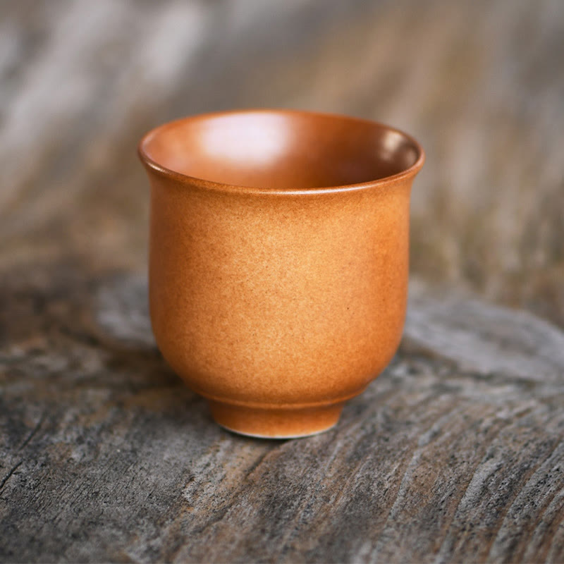 Buddha Stones Piccolo Dunhuang Affreschi Loto Tazza da tè in ceramica Tazza da tè Kung Fu 90ml