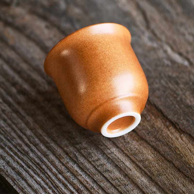 Buddha Stones Piccolo Dunhuang Affreschi Loto Tazza da tè in ceramica Tazza da tè Kung Fu 90ml