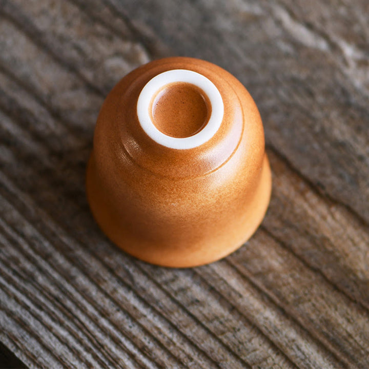 Buddha Stones Piccolo Dunhuang Affreschi Loto Tazza da tè in ceramica Tazza da tè Kung Fu 90ml