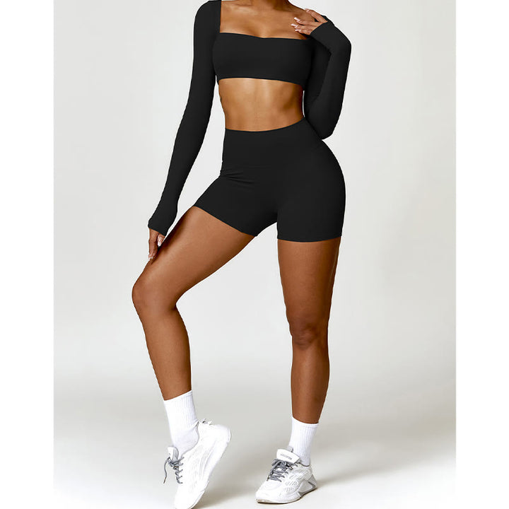 Buddha Stones Gym Sport Yoga Reggiseno senza schienale Canotta corta Pantaloncini - image 7