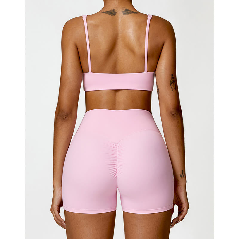 Buddha Stones Gym Sport Yoga Reggiseno senza schienale Canotta corta Pantaloncini - image 40