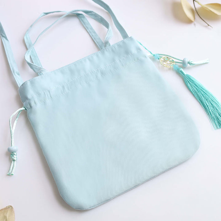 Buddha Stones Suzhou Ricamo Loto Cervo Epiphyllum Peonia Coniglio Cotone Lino Tote Borsa A Tracolla Borsa A Tracolla Borsa A Mano