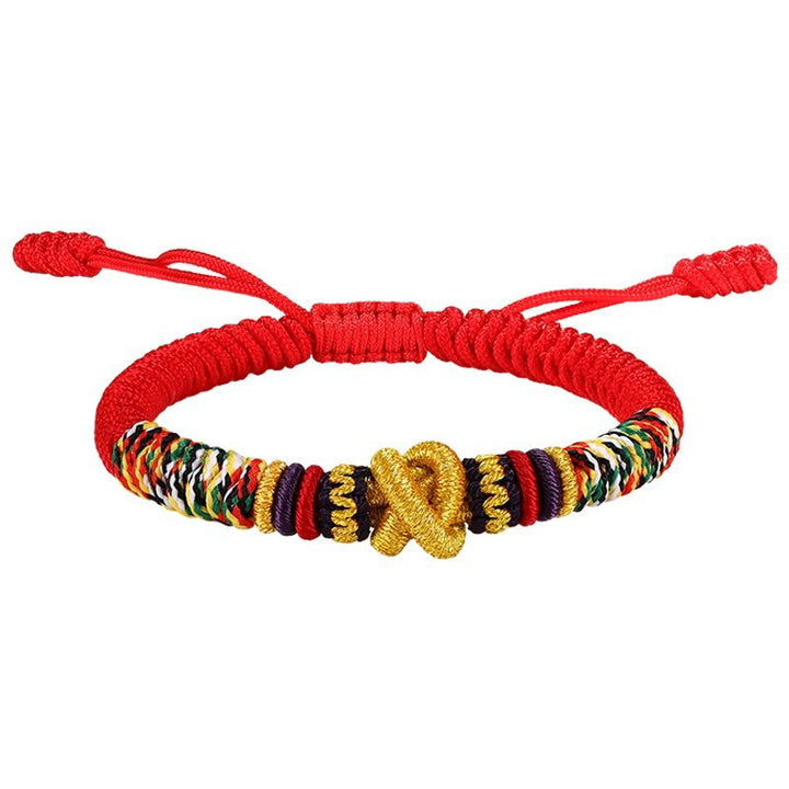 Braccialetto della fede con nodo di King Kong in argento sterling 925 con Buddha Stones Om Mani Padme Hum - image 14