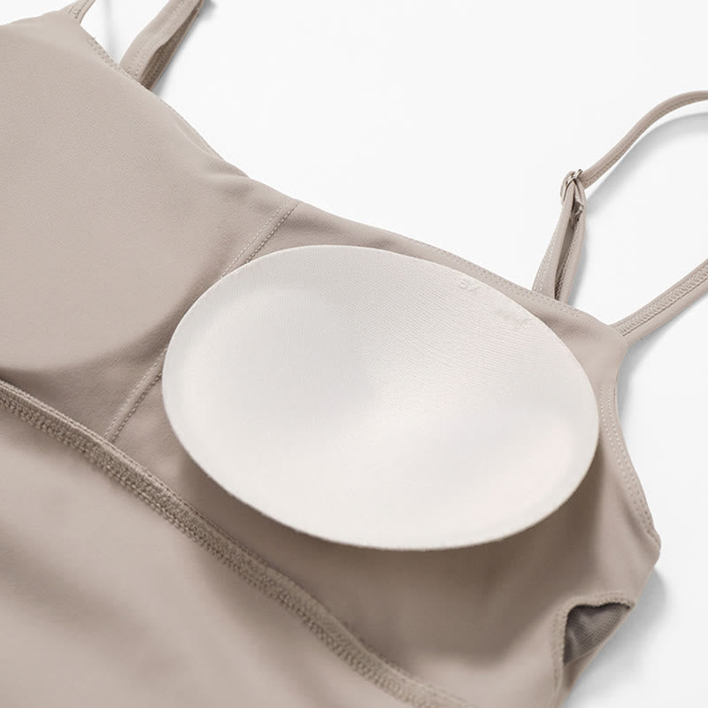 Buddha Stones Solid Backless Tennis Yoga Donna Sport Vestito - image 32