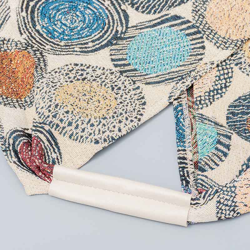 Borsa a tracolla triangolo sottobraccio con stampa a strisce leopardate, motivo : Buddha Stones , geometria, fiori di tigre