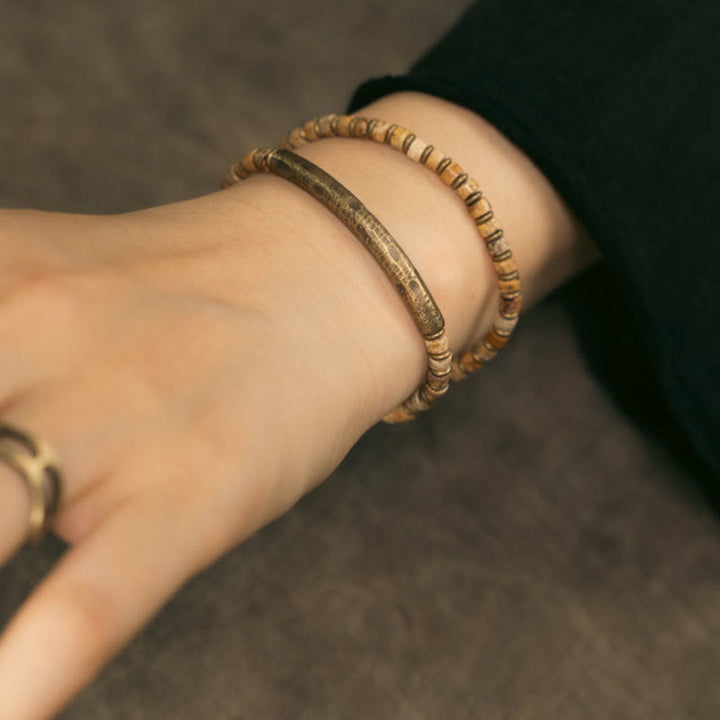 Buddha Stones Sodalite Immagine Diaspro Pietra Verde Punto Braccialetto Armonia Saggezza