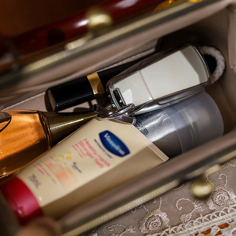 Borsa a tracolla in jacquard con dipinto di paesaggio Buddha Stones