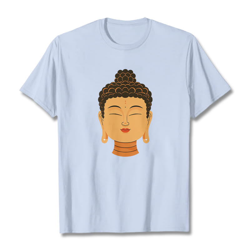 Buddha Stones Blessed Meditation Buddha Tee - Ciano chiaro - 2XL - image 10