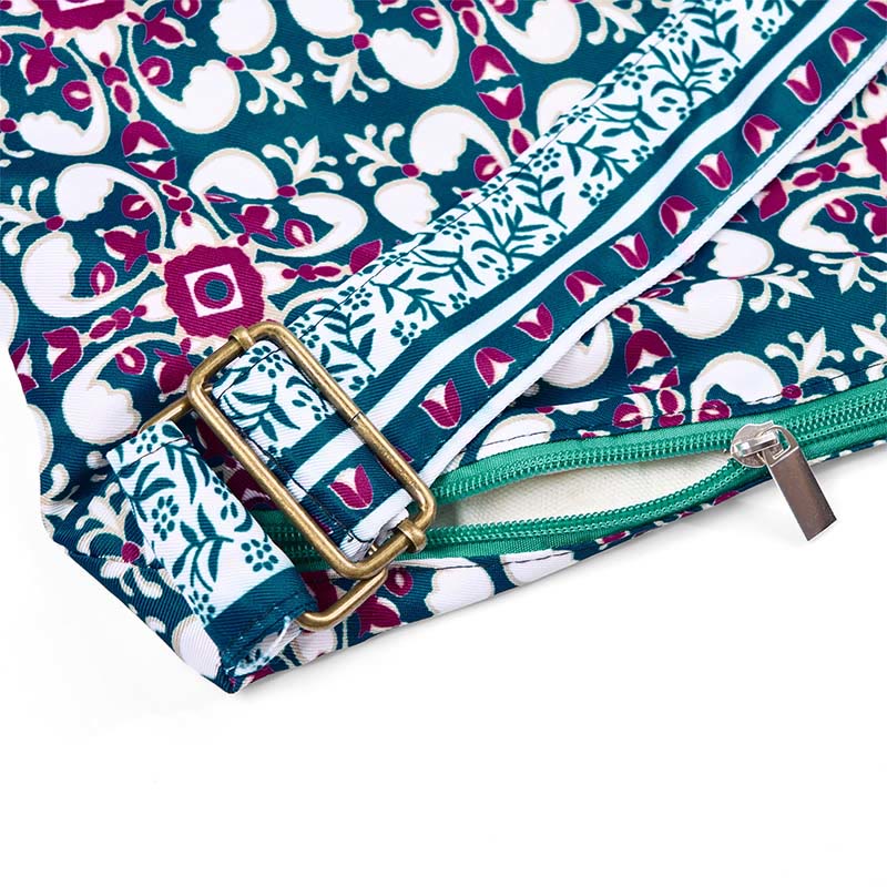 Borsa a tracolla in cotone Buddha Stones