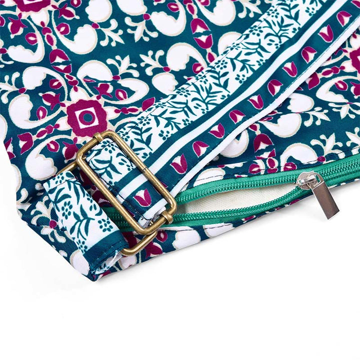 Borsa a tracolla in cotone Buddha Stones