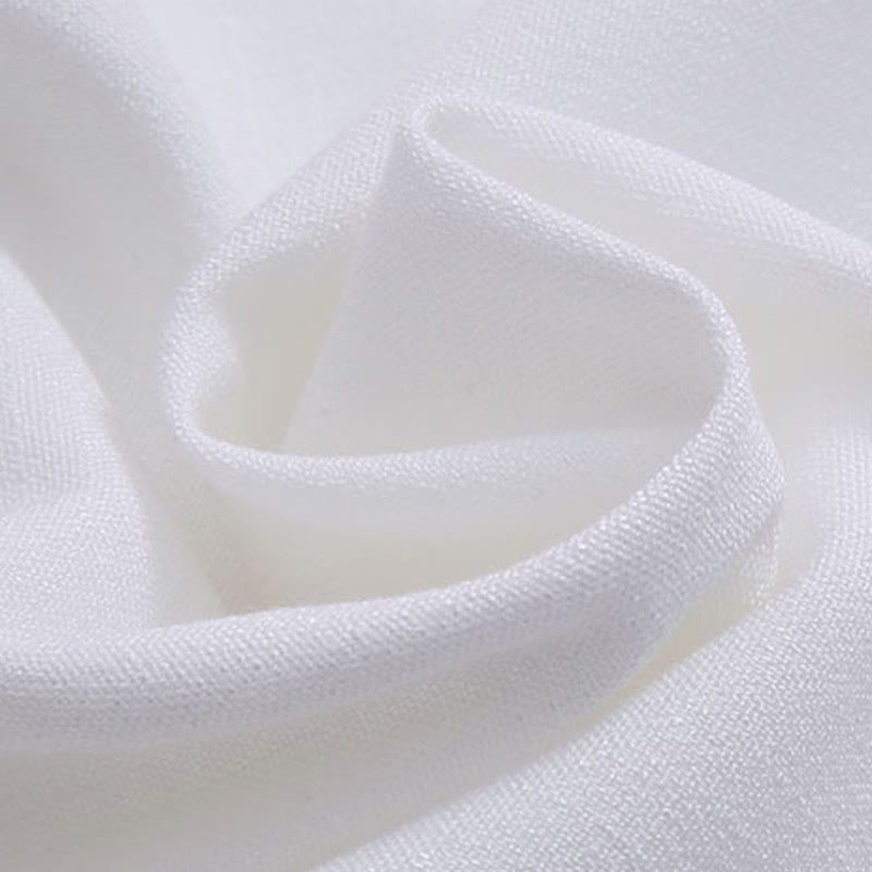 Pantaloni da allenamento in Buddha Stones e lino traspirante con tasche, unisex, estivi, elastici in vita, per Tai Chi e Qigong - image 3