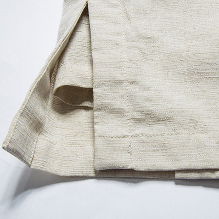 Buddha Stones Autunno Cinese Hanfu Cotone Lino Uomo Giacca Abbigliamento - image 11