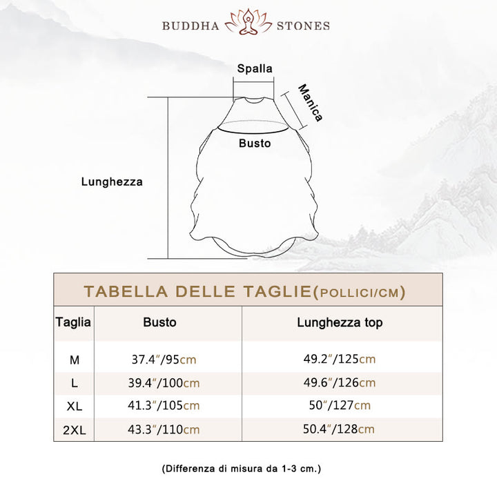 Buddha Stones Semplice Modello Midi Vestito Pantaloni Gamba Larga Meditazione Spirituale Zen Pratica Yoga Danza Abbigliamento - image 5