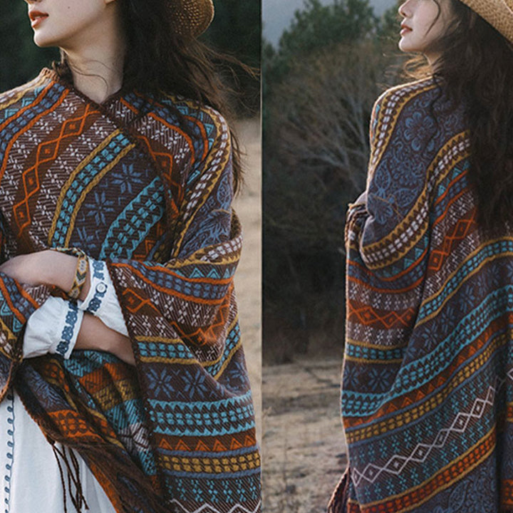 Buddha Stones , autunno inverno, sciarpa avvolgente