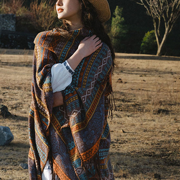 Buddha Stones , autunno inverno, sciarpa avvolgente