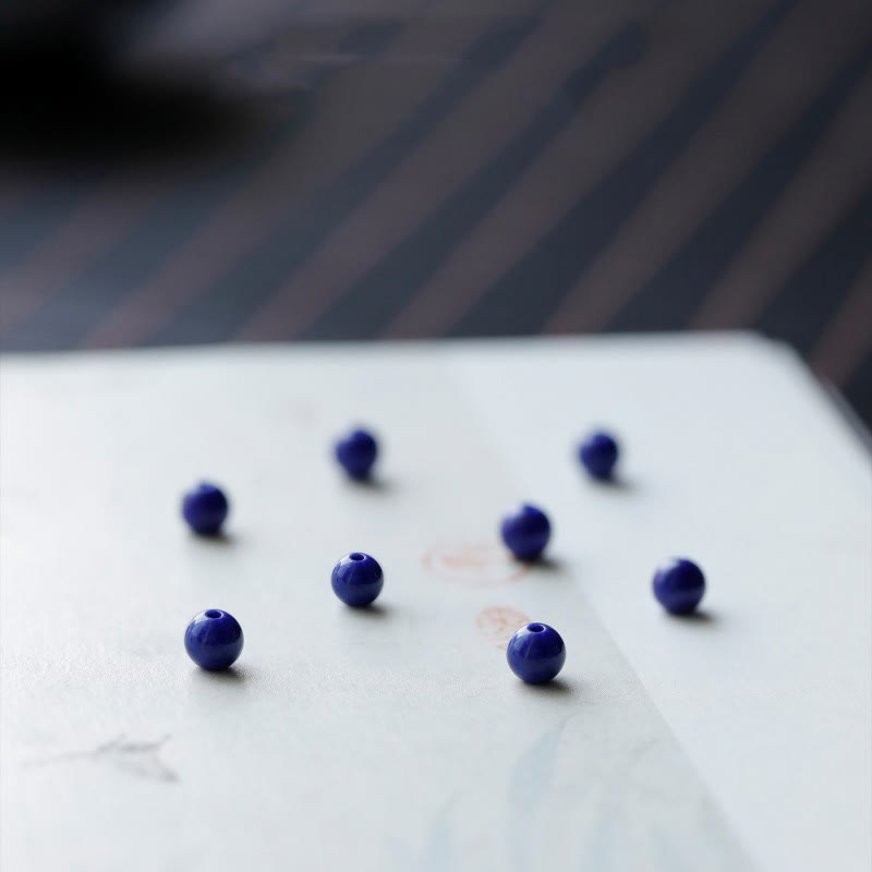 Braccialetto positivo Buddha Stones Lazurite Koi Fish