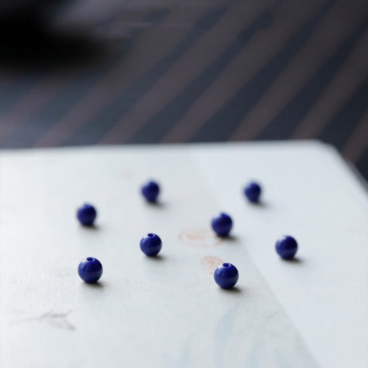 Braccialetto positivo Buddha Stones Lazurite Koi Fish