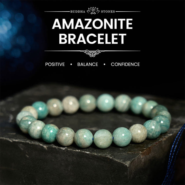 Bracciale Buddha Stones Amazzonite Positive Balance