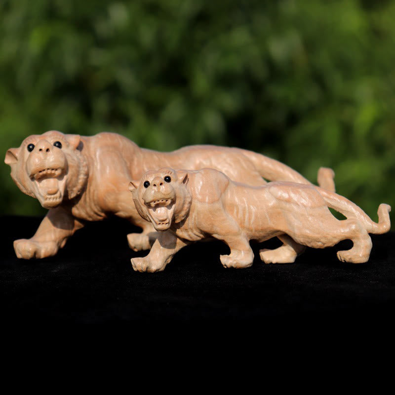 Buddha Stones Anno del serpente Zodiaco cinese Fu carattere Decorazione della statua della casa in legno di pesco - image 14