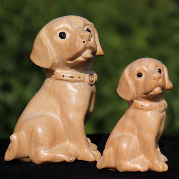 Buddha Stones Anno del serpente Zodiaco cinese Fu carattere Decorazione della statua della casa in legno di pesco - image 30