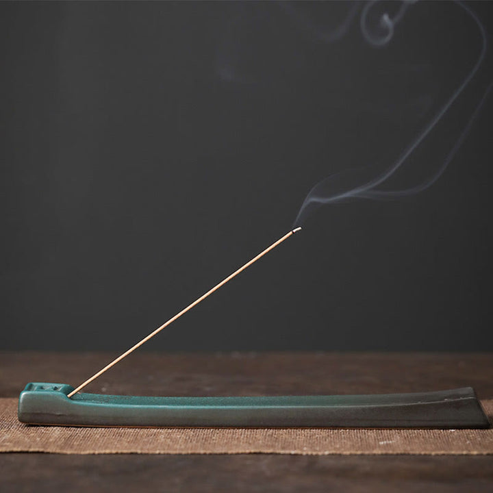 Buddha Stones Moon Rabbit PiXiu Mountain Healing Ceramic Stick Incenso Bruciatore Decorazione