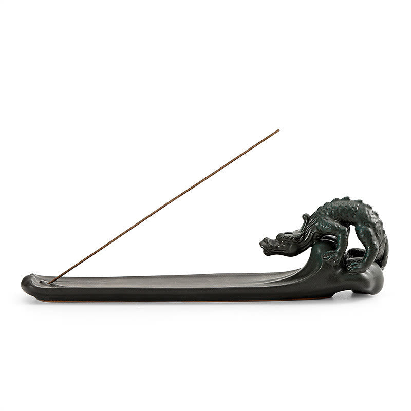 Buddha Stones Moon Rabbit PiXiu Mountain Healing Ceramic Stick Incenso Bruciatore Decorazione