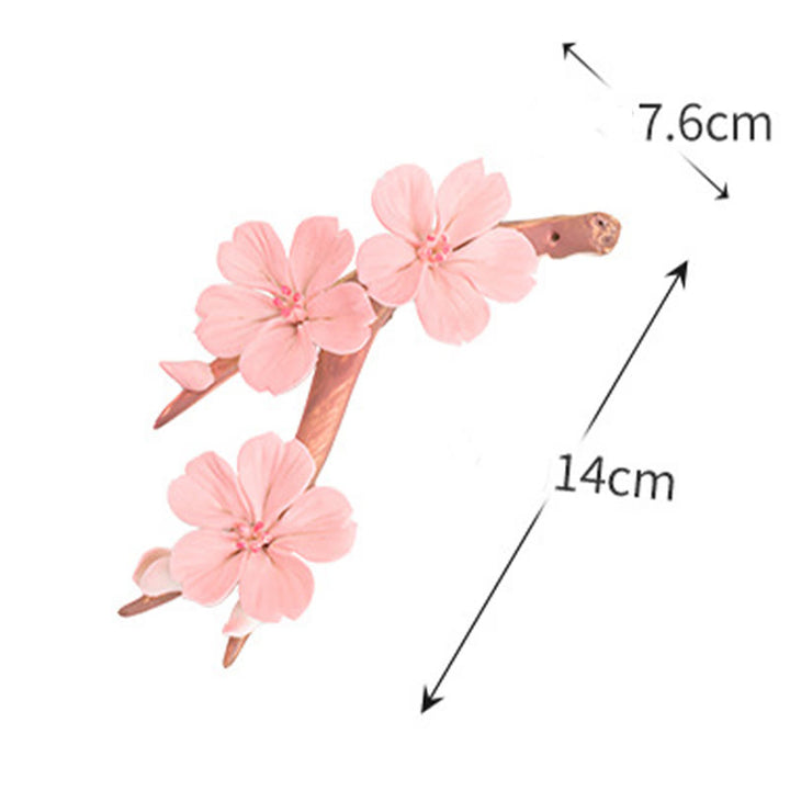 Buddha Stones Rami di fiori di prugna in fiore Bruciatore di incenso curativo in ceramica Decorazione da scrivania