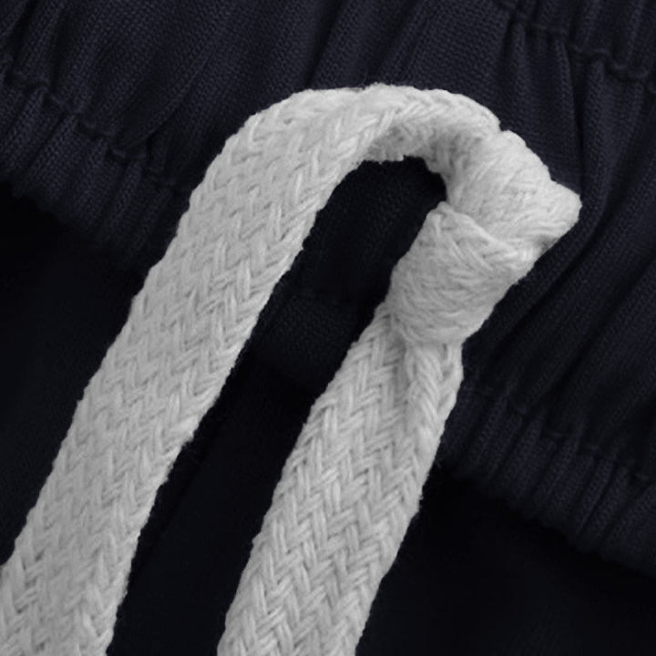 Pantaloni da pratica Tai Chi Qigong con elastico in vita unisex, estivi , Buddha Stones, con tasche - image 5