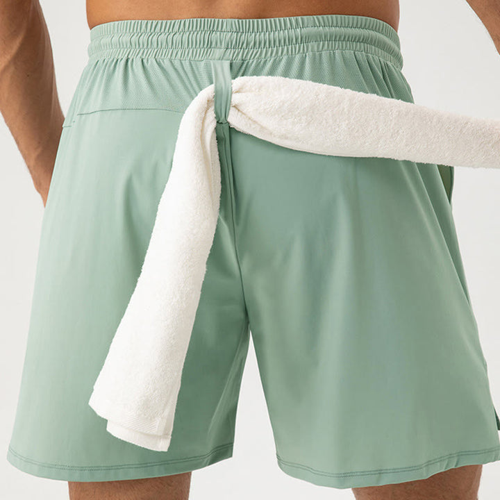 Pantaloncini sportivi casual da uomo Buddha Stones in nylon ad asciugatura rapida con tasche - image 10