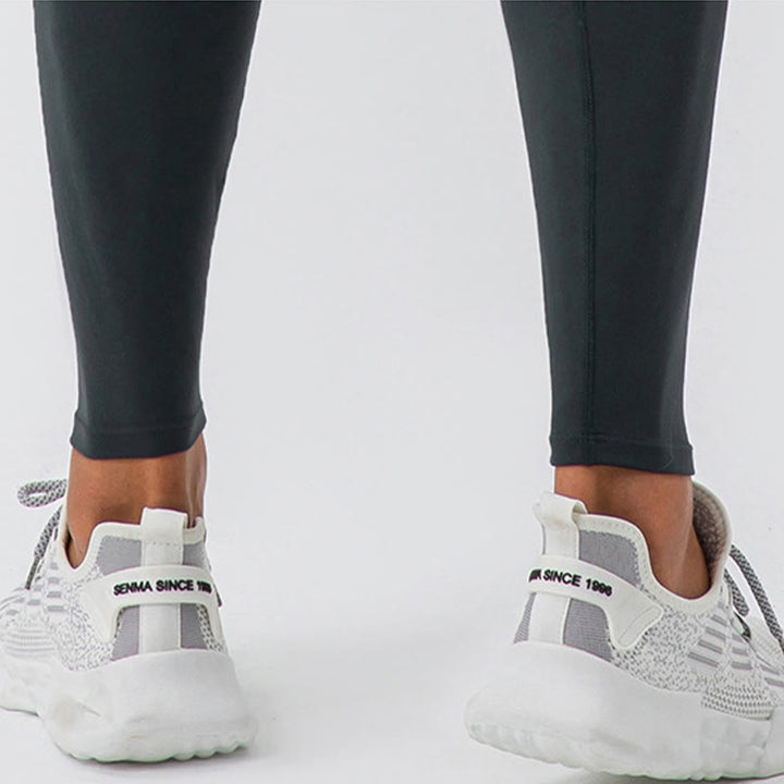 Buddha Stones Pantaloni sportivi da uomo elastici traspiranti a vita alta semplici