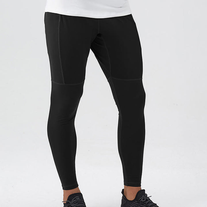 Pantaloni da uomo Buddha Stones a vita alta, traspiranti, ad asciugatura rapida, con tasca con cerniera - image 20