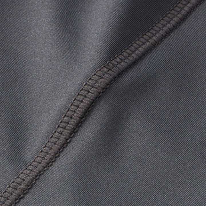 Buddha Stones Pantaloncini sportivi aderenti elasticizzati ad alta elasticità ad asciugatura rapida con tasche con cerniera da uomo