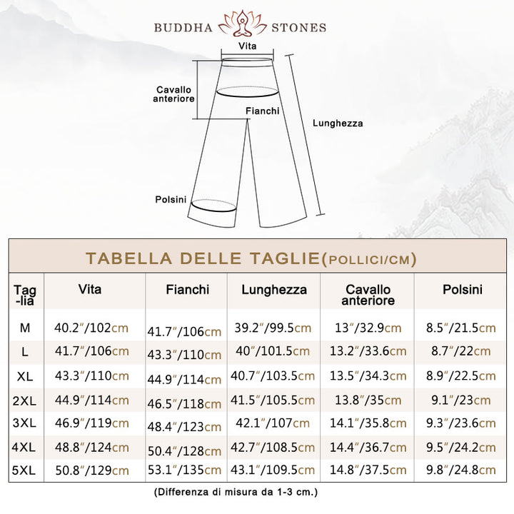 Buddha Stones 2 pezzi Tang Suit tradizionale rana-bottone uniforme manica lunga camicia pantaloni set da uomo - image 4