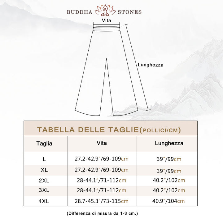 Buddha Stones 2 pezzi Tang Suit tinta unita Frog-Bottone uomo manica lunga camicia pantaloni set - image 4