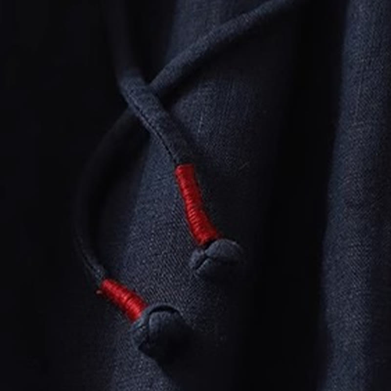 Pantaloni da donna Buddha Stones Commute con coulisse a contrasto di colore, lunghezza 7-8, con tasche - image 26