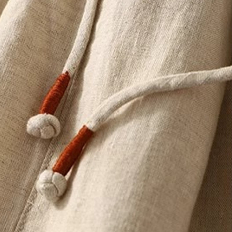 Pantaloni da donna Buddha Stones Commute con coulisse a contrasto di colore, lunghezza 7-8, con tasche - image 15