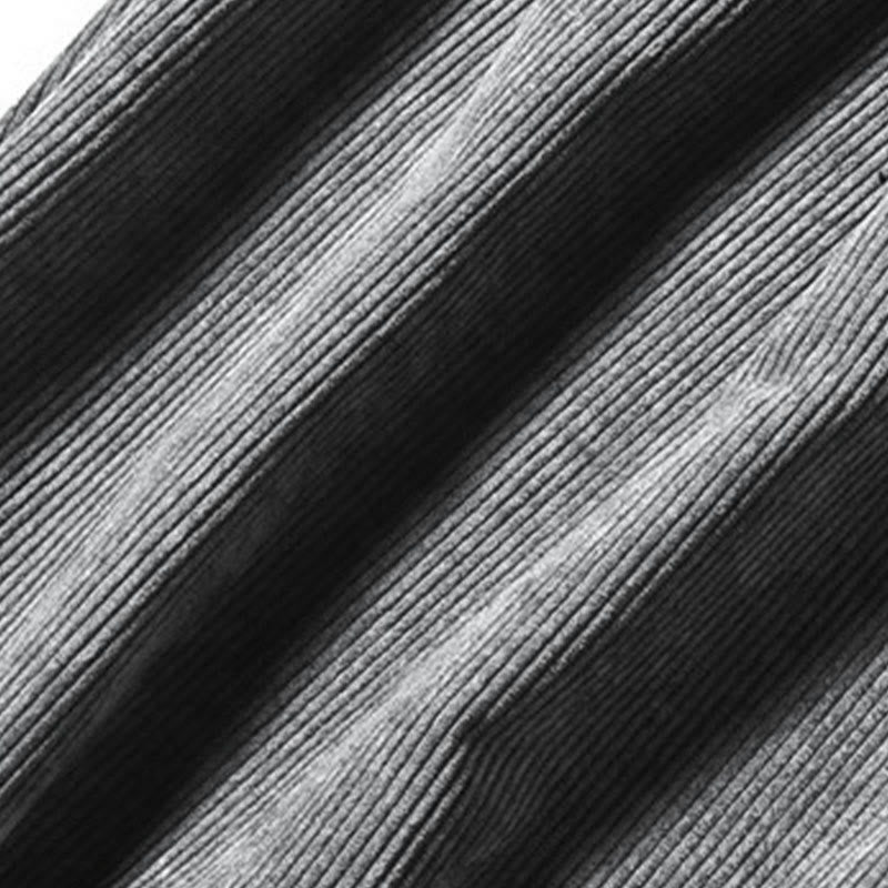 Pantaloni da uomo Buddha Stones Casual in cotone tinta unita con tasche - image 23