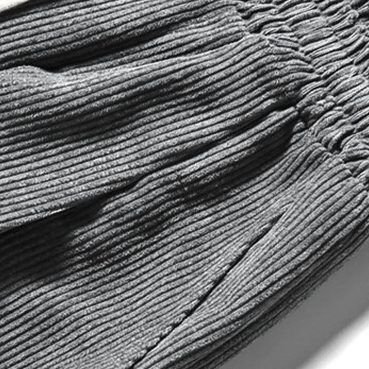 Pantaloni da uomo Buddha Stones Casual in cotone tinta unita con tasche - image 22